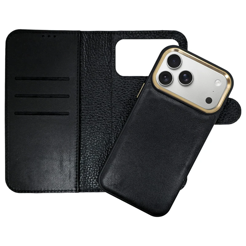 کیف کلاسوری صنایع چرم پیری مدل PL0 مناسب برای گوشی موبایل اپل iphone 17 Pro Max