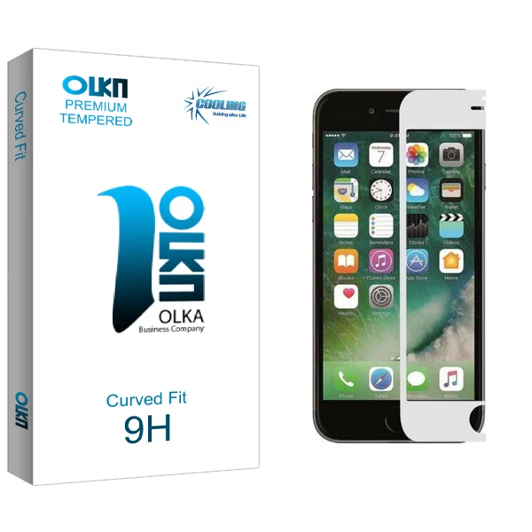 محافظ صفحه نمایش سرامیکی کولینگ مدل Olka glass مناسب برای گوشی موبایل اپل IPHONE 7 PLUS/8 PLUS