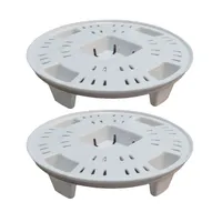 زیرگلدانی مدل زهکش و جزیره کد 21cm بسته 2 عددی