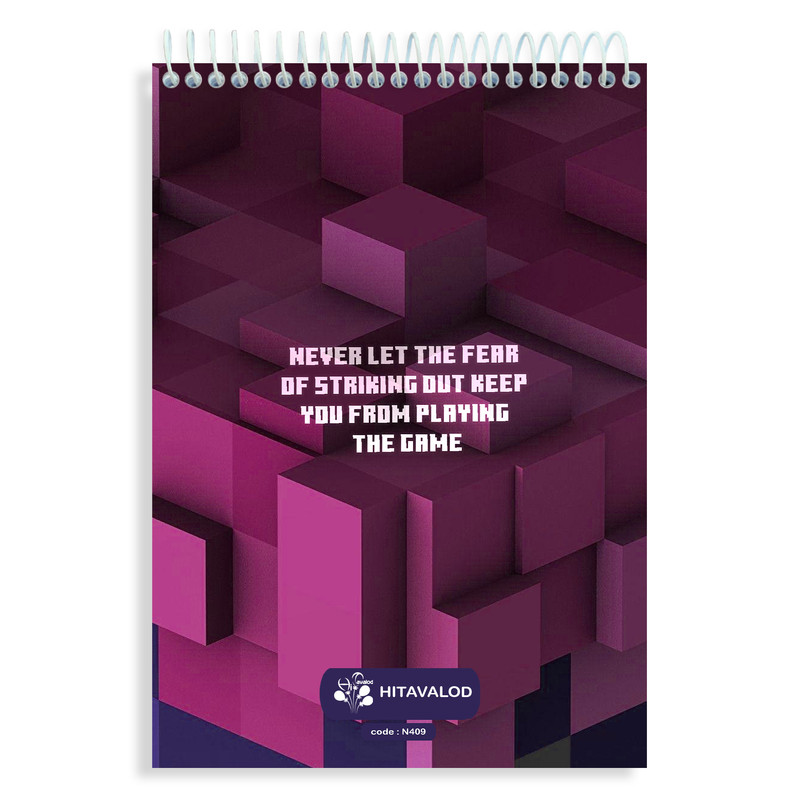 دفتر نقاشی 60 برگ های تولد مدل ماینکرافت کد N409