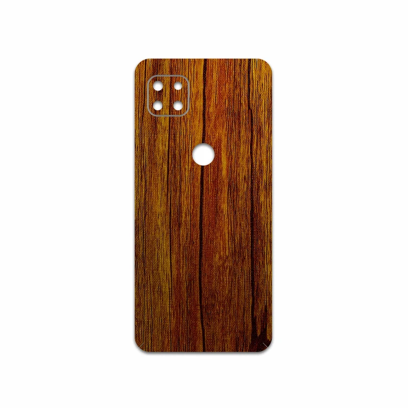 برچسب پوششی ماهوت مدل Orange-Wood مناسب برای گوشی موبایل موتورولا MOTO G 5G