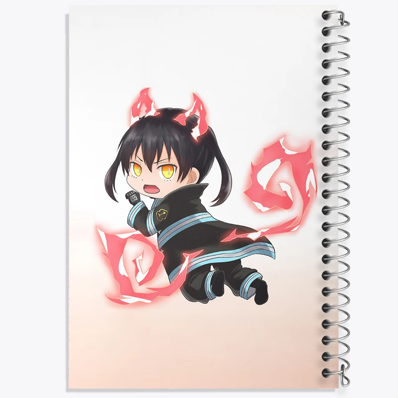 دفتر نقاشی 50 برگ خندالو طرح تاماکی انیمه نیروی آتش کد 32258