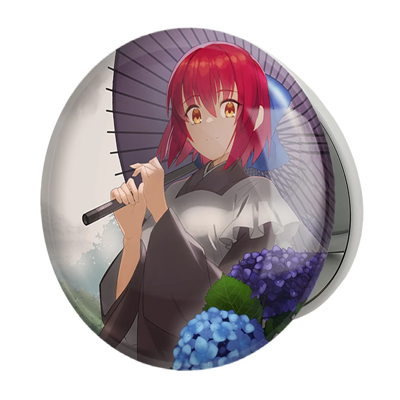 آینه جیبی خندالو طرح بازی تسوکی هیمه‌ (Tsukihime) مدل تاشو کد 34506
