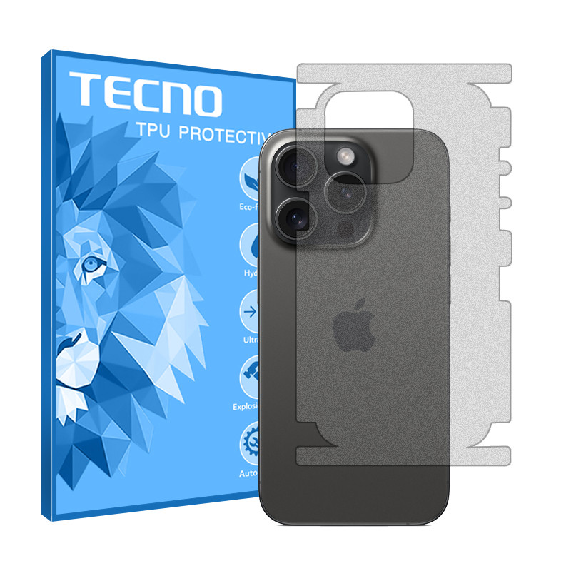 محافظ پشت گوشی مات تکنو مدل HyMTT مناسب برای گوشی موبایل اپل iPhone 15 Pro Max