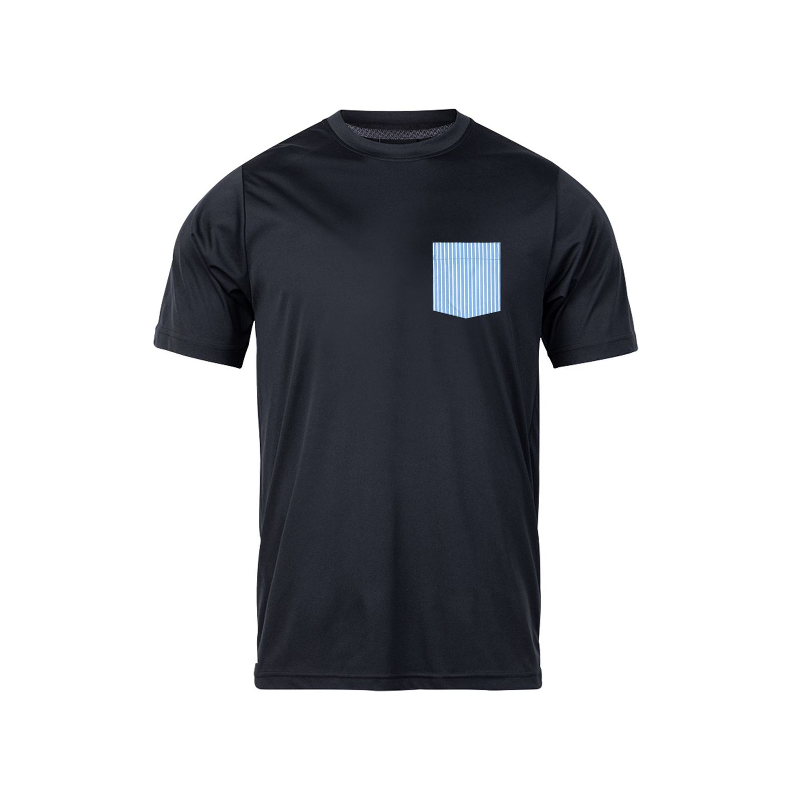 تی شرت آستین کوتاه مردانه رانژ مدل  جیب دار 23RA04 – 403 رنگ مشکی