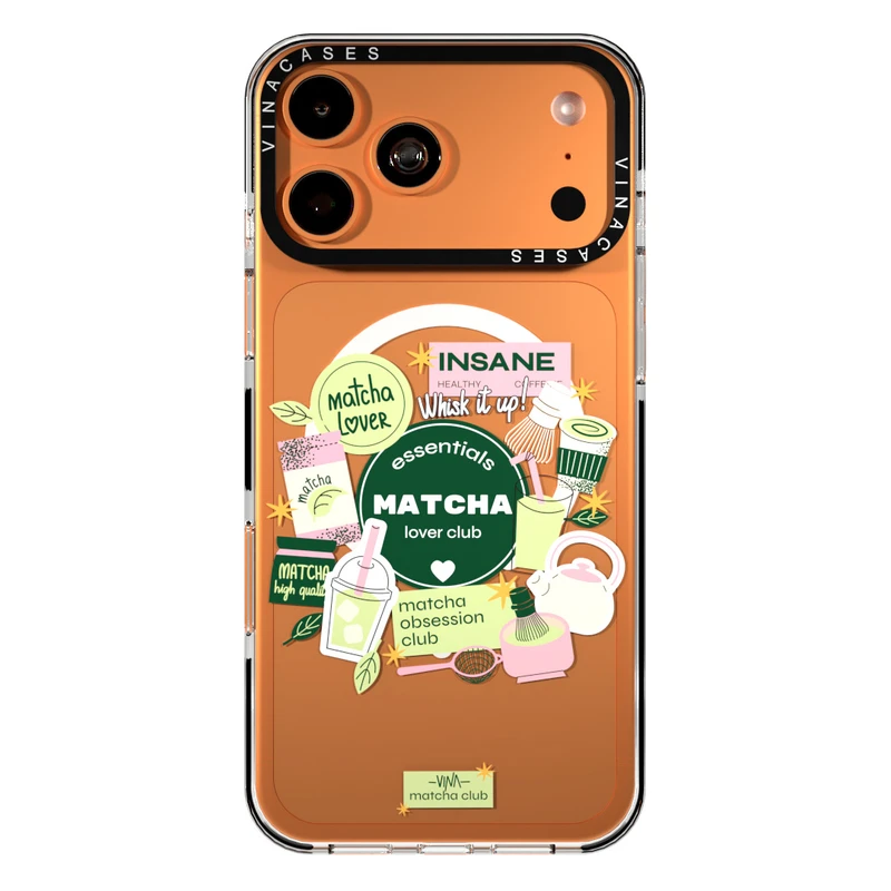 کاور ویناکیسز مدل  Matcha Club MagSafe مناسب برای گوشی موبایل اپل iphone 17 pro 