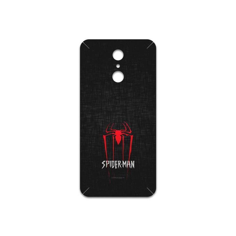 برچسب پوششی ماهوت مدل Spider-Man مناسب برای گوشی موبایل ال جی Q7