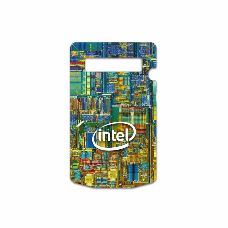 برچسب پوششی ماهوت مدل Intel-Brand مناسب برای گوشی موبایل بلک بری P9981