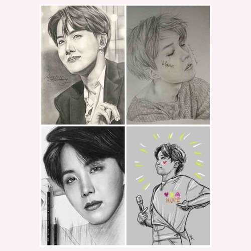 پوستردیواری رادکس طرح جی هوپ مدل post92