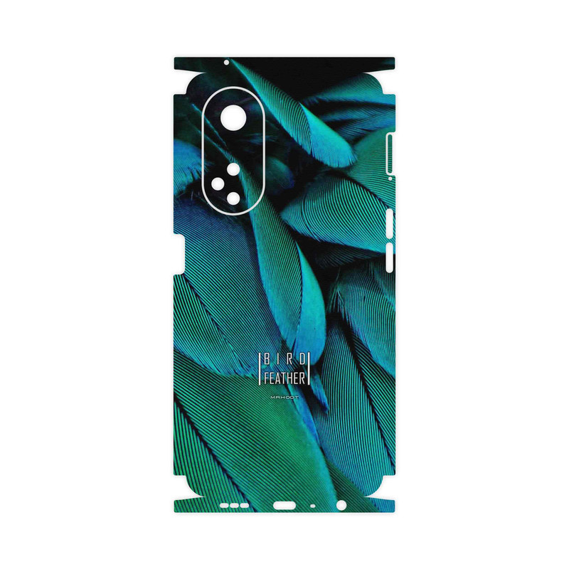 برچسب پوششی ماهوت مدل Green Feather-FullSkin مناسب برای گوشی موبایل اپو A98