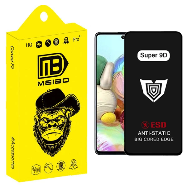 محافظ صفحه نمایش میبو مدل Super 9D مناسب برای گوشی موبایل سامسونگ Galaxy A71 / A73 / Rm Note 11 Pro / Note 10 Pro / Note 9s/ 9 Pro / Poco X3 / X4 Pro / X5 Pro / X6