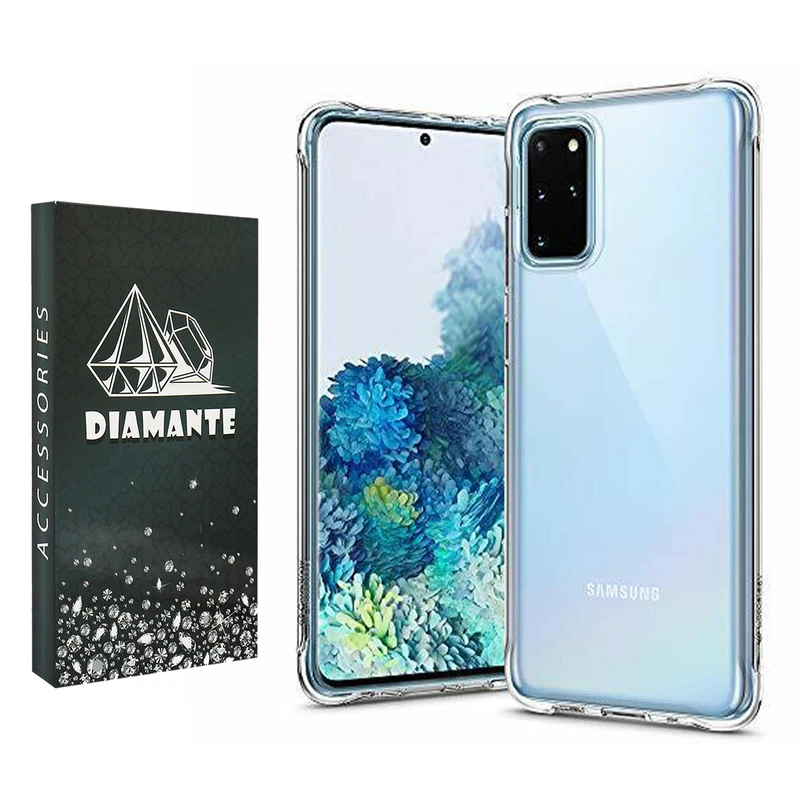 کاور دیامانته مدل Bianco Navy مناسب برای گوشی موبایل سامسونگ Galaxy S20 Plus