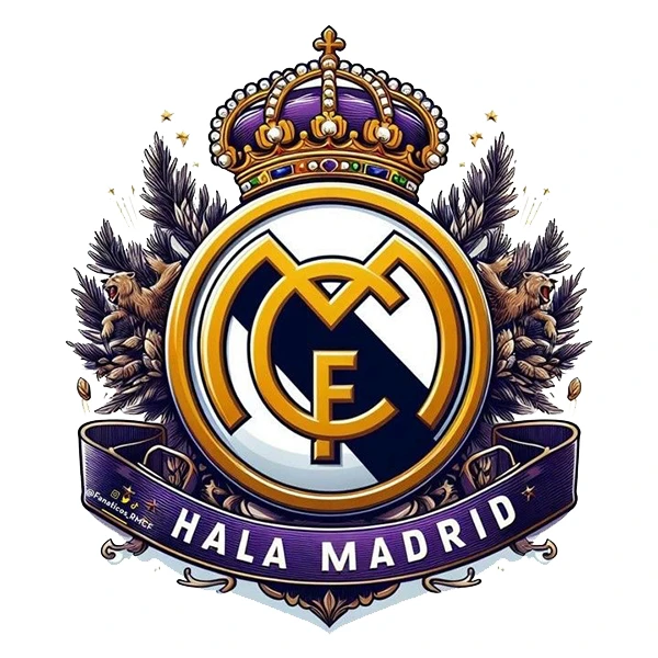   استیکر پارچه و لباس پاد آفرین طرح باشگاه رئال مادرید کد 3979