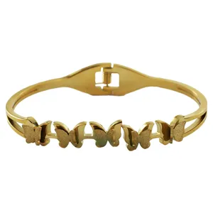 دستبند زنانه مدل باغ پروانه ها کد AAD--87