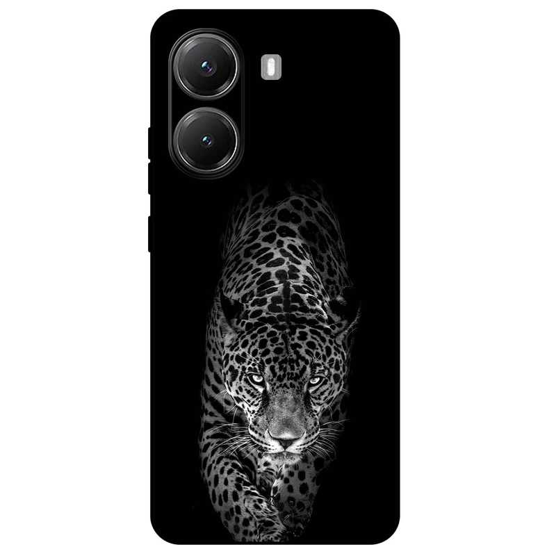 کاور مگافون طرح پلنگ مدل 1879 مناسب برای گوشی موبایل شیائومی Poco X7 Pro