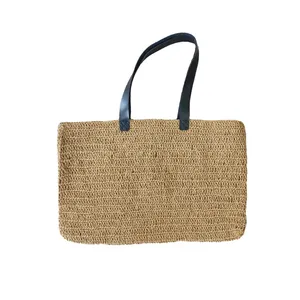 کیف بافتنی مدل رافیا کد 2