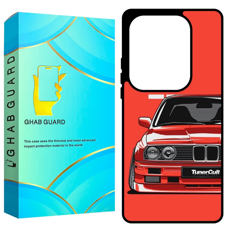 کاور قاب گارد طرح ماشین مدل GCHPN13P مناسب برای گوشی موبایل شیائومی Redmi Note 13 Pro 4G / Poco M6 Pro 4G