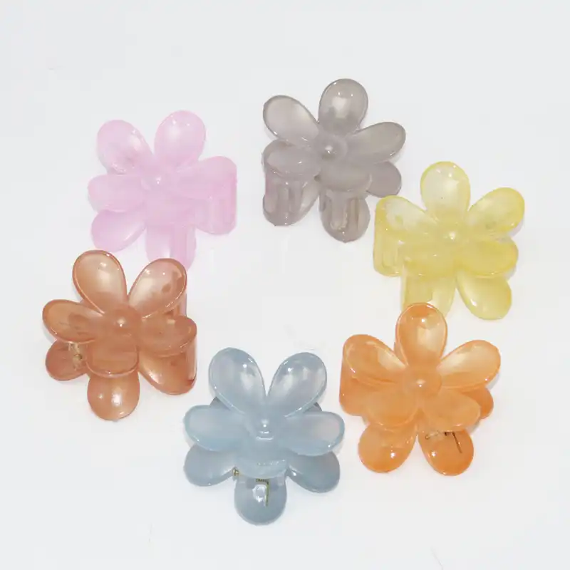 کلیپس مو زنانه مدل گل بابونه کد G_Lnd_1333