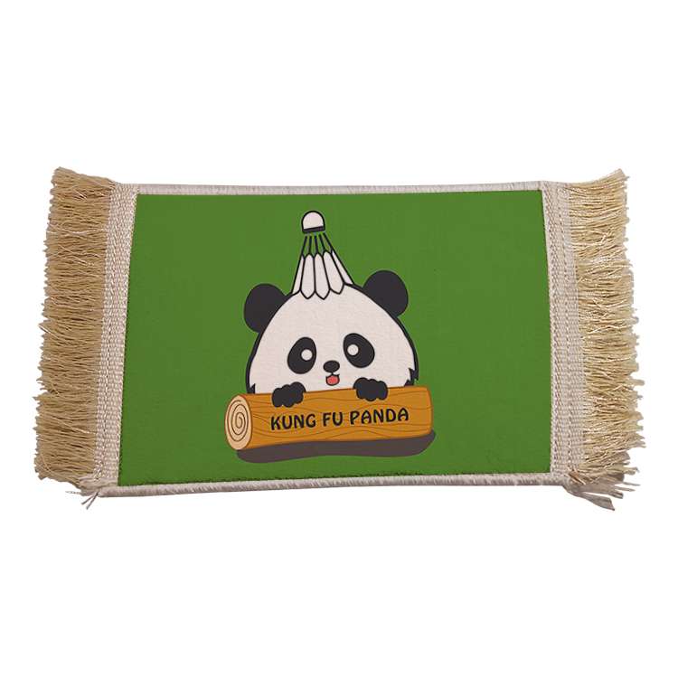 فرش ماشینی دیوارکوب مدل پاندا کونگ فو کار کد 45