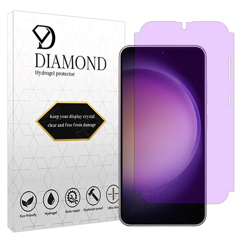 محافظ صفحه نمایش ضداشعه بنفش دیاموند مدل Eye Care مناسب برای گوشی موبایل سامسونگ Galaxy S23