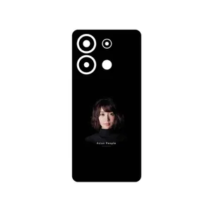 MAHOOT Portrait of an Asian Woman Cover Sticker for Xiaomi Redmi Note 13 4G