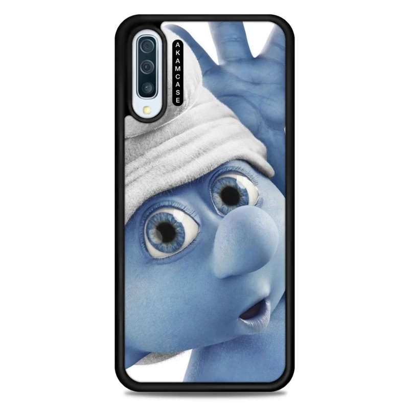 کاور آکام مدل AMC-WSGA50-SMURFS-2 مناسب برای گوشی موبایل سامسونگ Galaxy A50