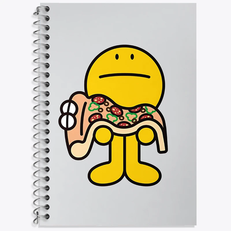 دفتر لغت 50 برگ خندالو طرح شکلک بامزه کد N2931