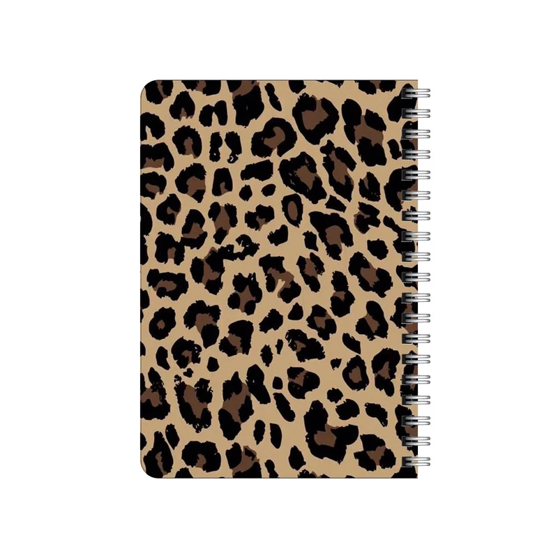 دفترچه یادداشت بامبیلیپ مدل چوبی طرح پلنگی کد 7833627