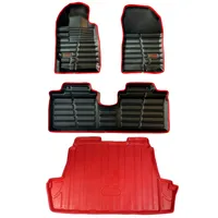 کفپوش سه بعدی خودرو گیلان مدل دوردوخت مناسب برای شاهین به همراه کفپوش صندوق 