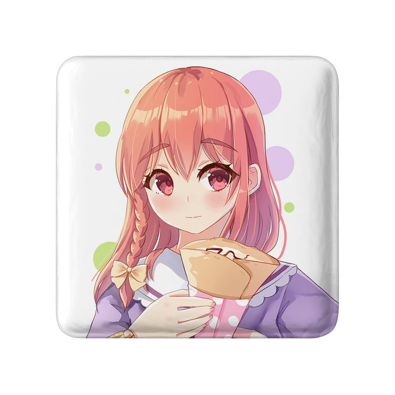 پیکسل خندالو طرح سومی انیمه کانوجو اوکاری مدل مربعی کد 34799