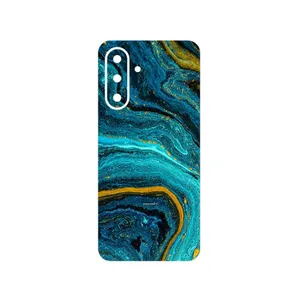 MAHOOT Turquoise marblewith golden streaks Cover Sticker for Samsung Galaxy A26