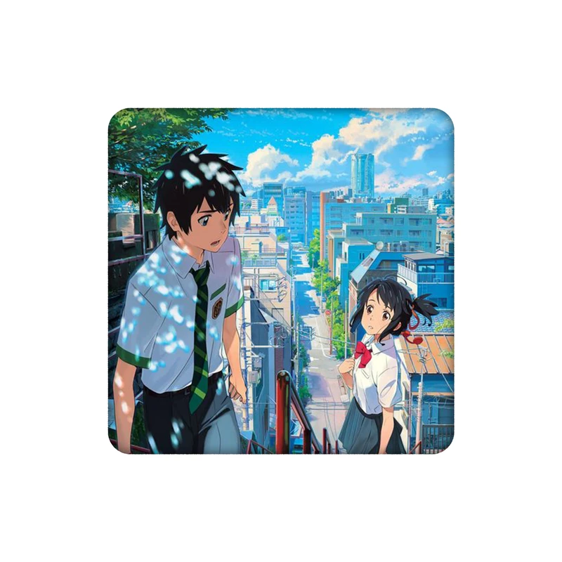 زیرلیوانی طرح انیمه Your name تاکی و میتسوها کد 6914093