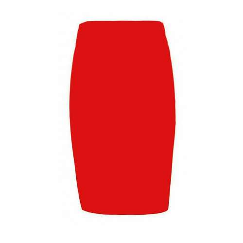 دامن زنانه ریزرود مدل پاریس رنگ قرمز 