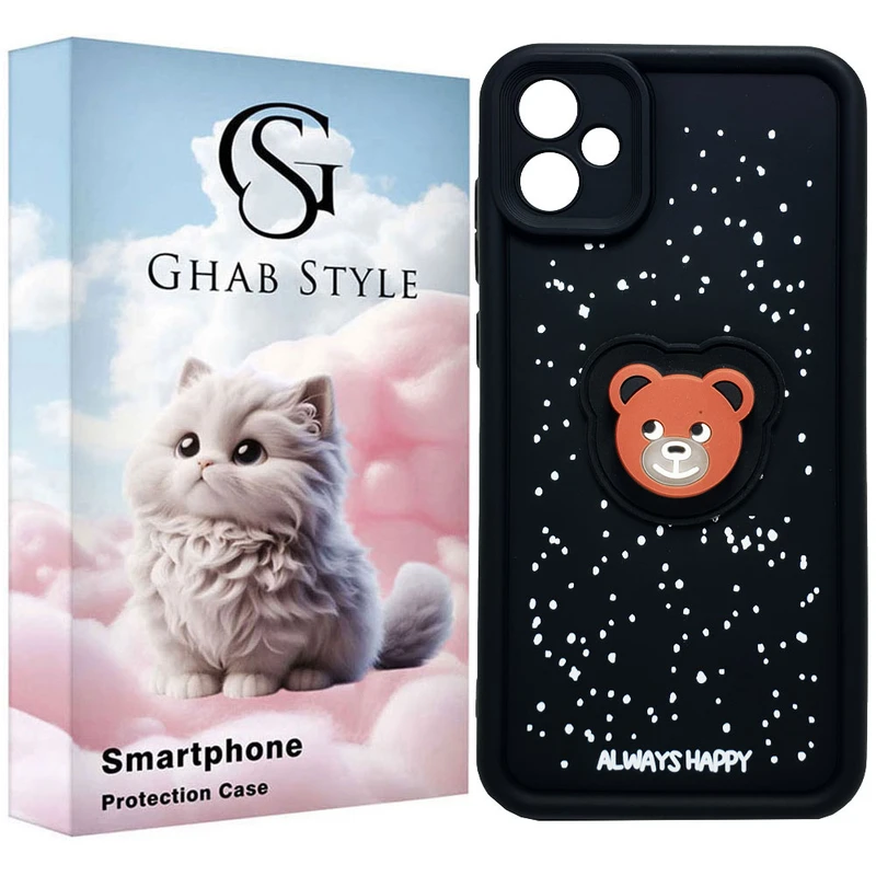 کاور قاب استایل مدل سیلیکونی طرح چراغدار مناسب برای گوشی موبایل سامسونگ Galaxy A05 / A05 5G