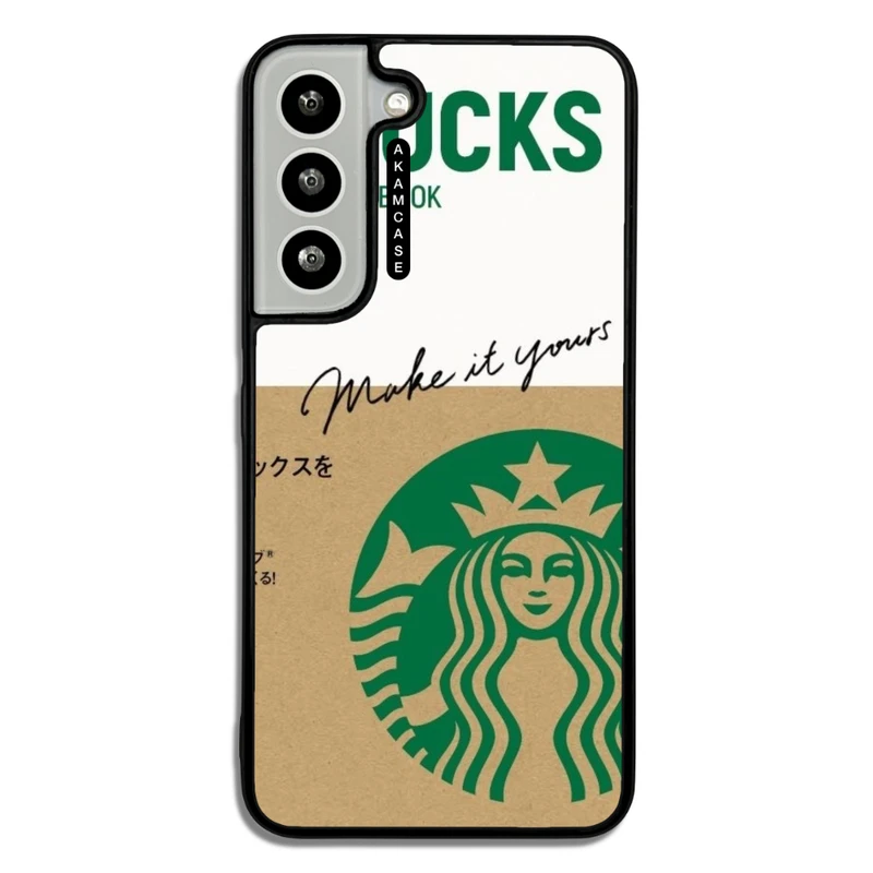 کاور آکام مدل AMCWSGS22-STARBUCKS6 مناسب برای گوشی موبایل سامسونگ Galaxy S22