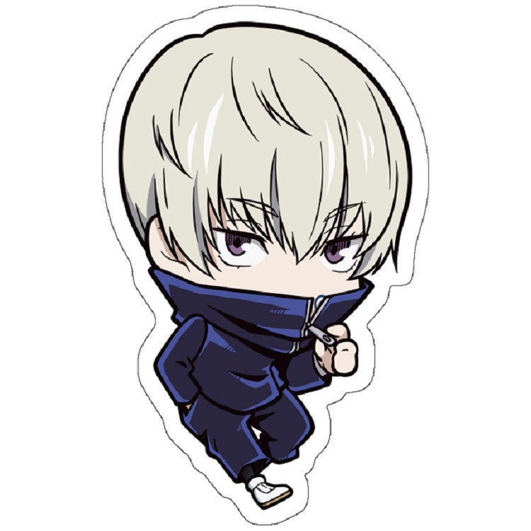 استیکر لپ تاپ مدل Chibi Inumaki Jujutsu Kaisen