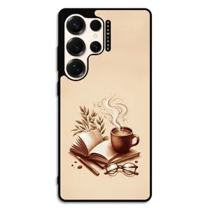 AKAM AMC-WSGS25U-COFFEE-4 Cover For Samsung Galaxy S25 Ultra