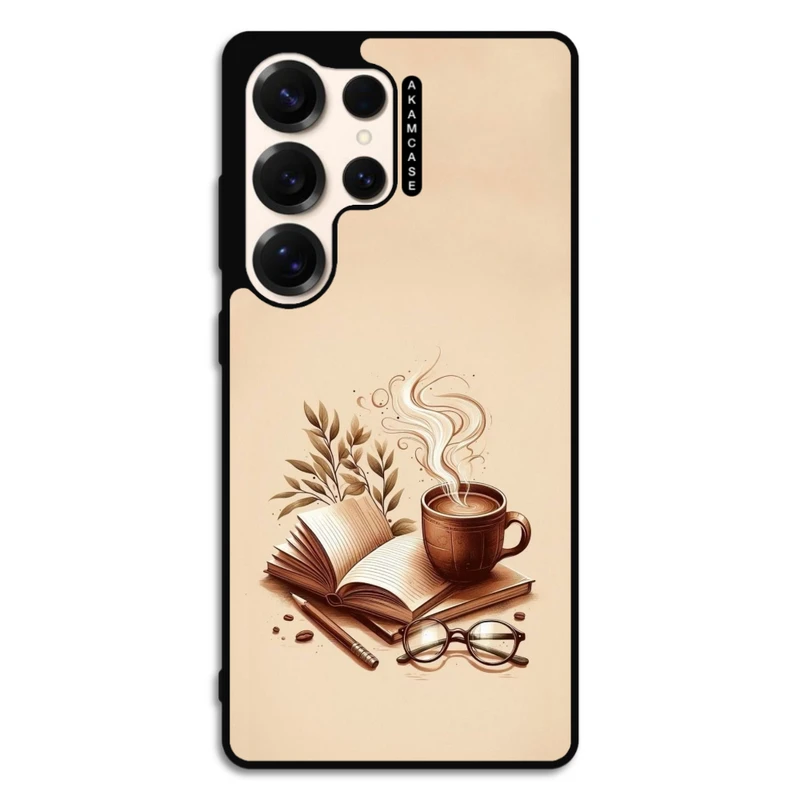 کاور آکام مدل AMC-WSGS25U-COFFEE-4 مناسب برای گوشی موبایل سامسونگ Galaxy S25 Ultra