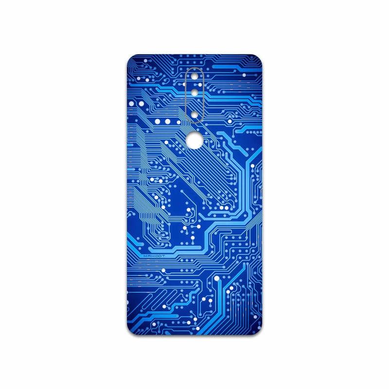 برچسب پوششی ماهوت مدل Blue Printed Circuit Board مناسب برای گوشی موبایل نوکیا 3.1 Plus