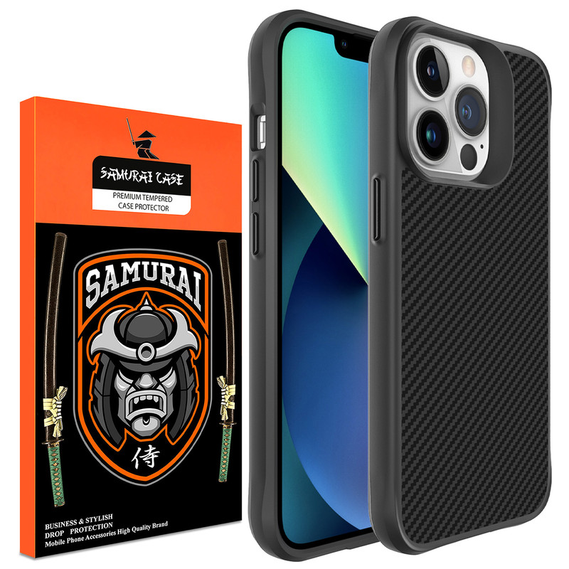 کاور سامورایی مدل Carbon Fiber مناسب برای گوشی موبایل اپل iPhone 13 Pro Max