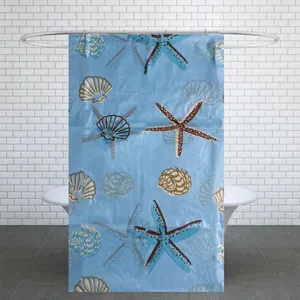  پرده حمام کد B8 سایز 170x200 سانتی متر