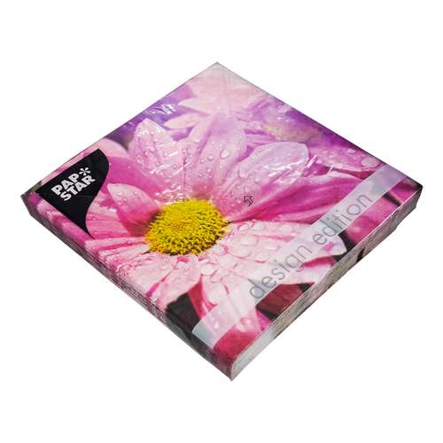 دستمال سفره پپ ستار مدل DEdition کد 82866بسته 20 عددی