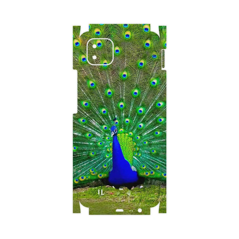 برچسب پوششی ماهوت مدل Peacock-FullSkin مناسب برای گوشی موبایل ریلمی C11 2021