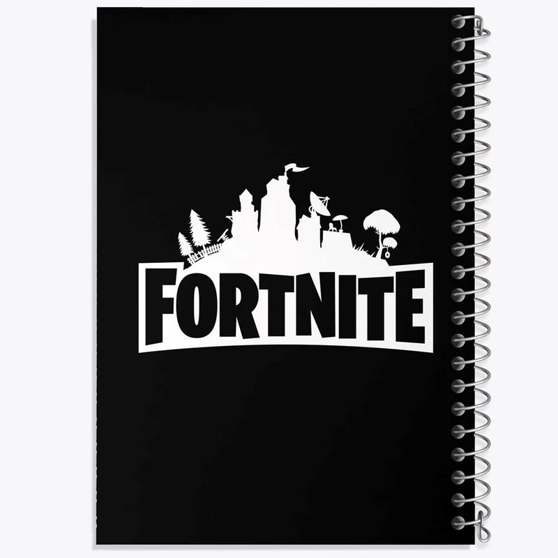 دفتر نقاشی 50 برگ خندالو مدل بازی فورتنایت Fortnite کد 26294