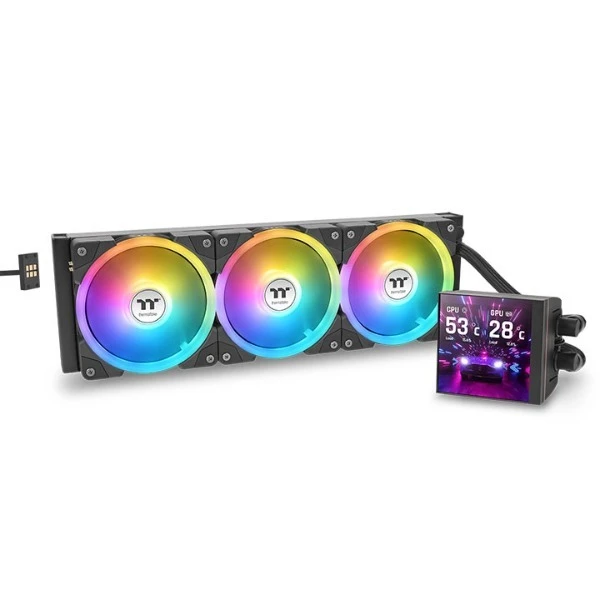 خنک‌کننده پردازنده ترمالتیک مدل MAGFLOE 360 ULTRA ARGB bK