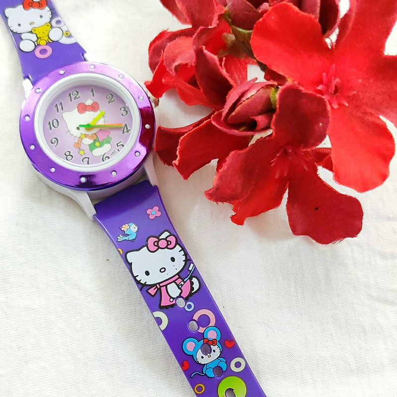 ساعت مچی عقربه ای بچگانه مدل K4