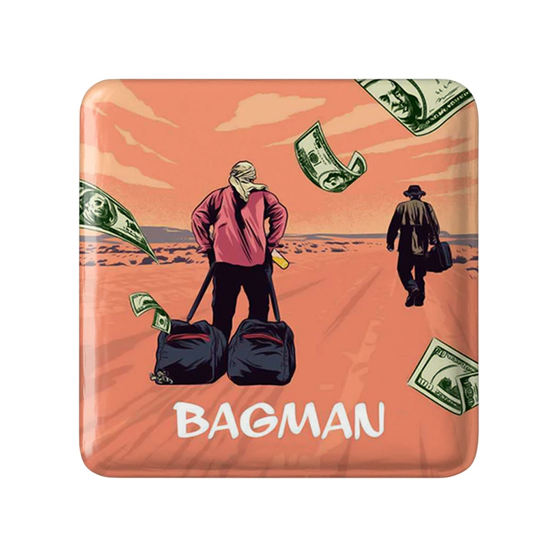 مگنت خندالو طرح سریال بهتره با سال تماس بگیری Better Call Saul مدل مربعی کد 29777