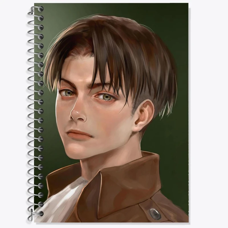 دفتر لغت 50 برگ خندالو مدل لیوای انیمه اتک آن تایتان Attack on Titan کد 18510