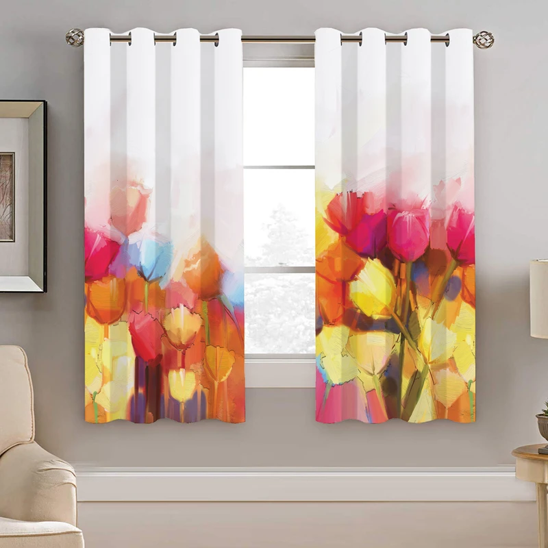 پرده نیروانا طرح گل مدل مخمل کد 5074 سایز 140×200 سانتی متر