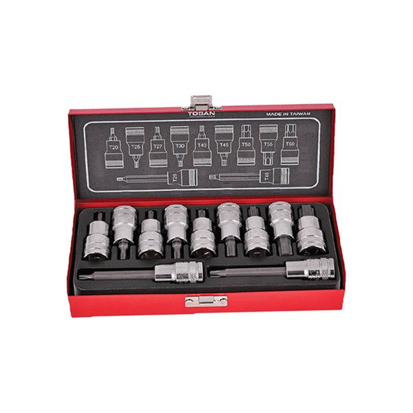 تجریه خرید مجموعه 11 عددی آچار بکس توسن مدل T1253-11T